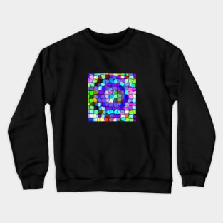 Colorful mosaic Crewneck Sweatshirt